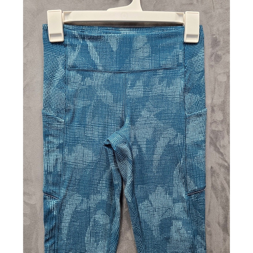 Lululemon Speed Up Tight 28 Illusion Tidal Teal Bermuda Teal W5BXES Size 4